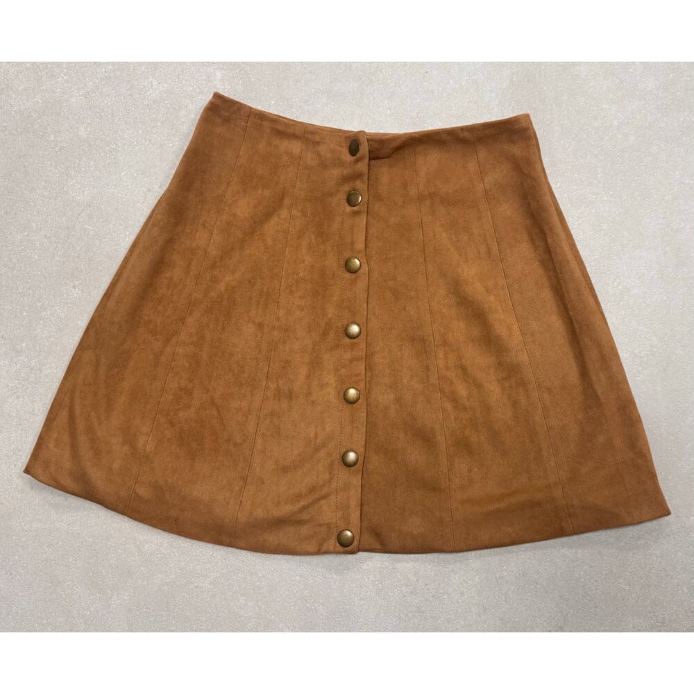 Altar'd State Faux Suede Mini Skirt - Super Soft! -Size: XS